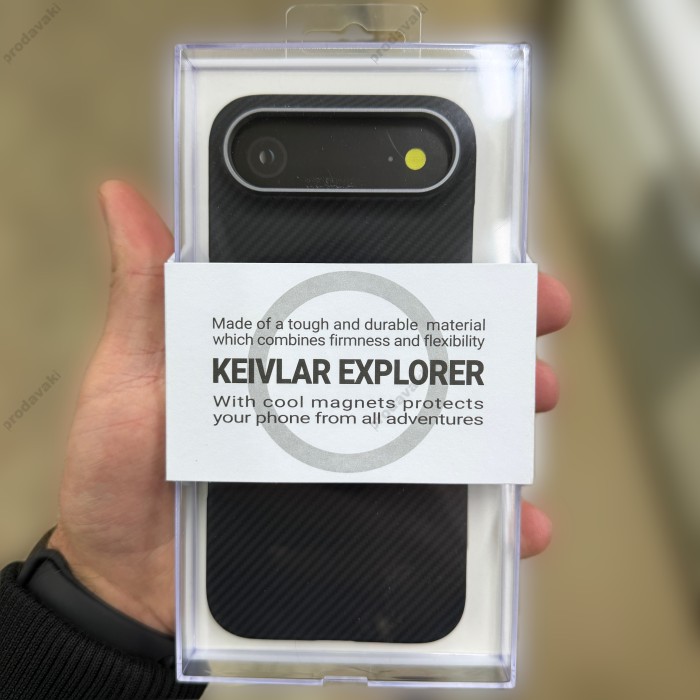 Чохол K-DOO Kevlar Explorer case with MagSafe для iPhone 17 Air Black